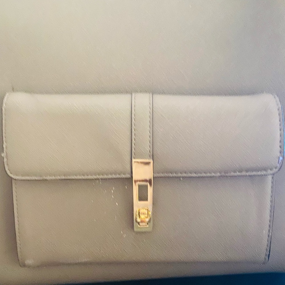 Kate Landry Lite Green (almost Gray)Faux Leather - Picture 4 of 10